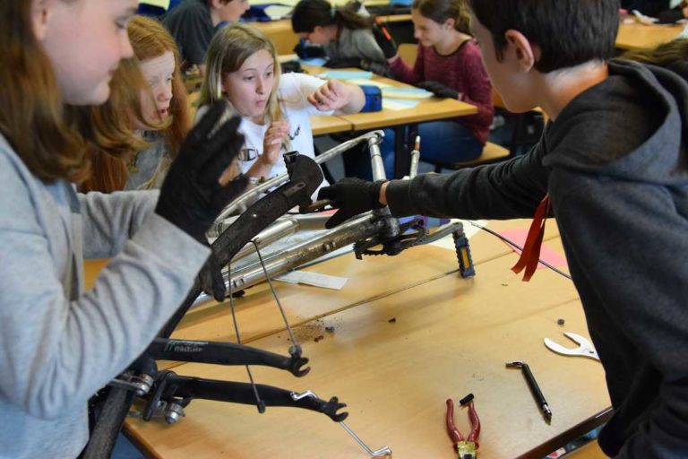 aus welchen materialien besteht ein fahrrad